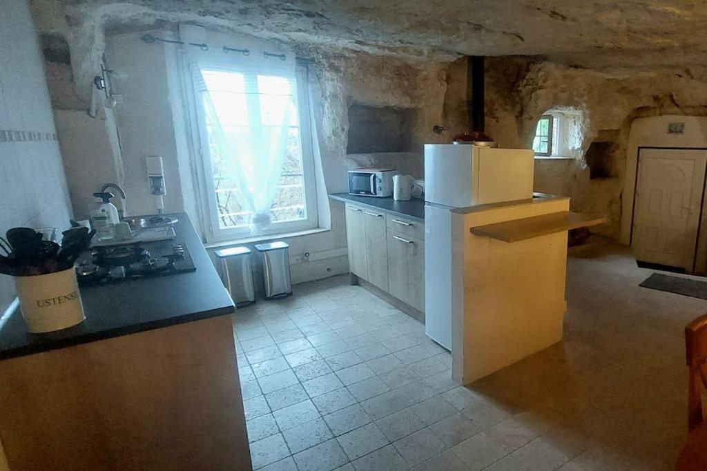 Troglo Entre Caves Et Chateaux Montlouis-sur-Loire Esterno foto