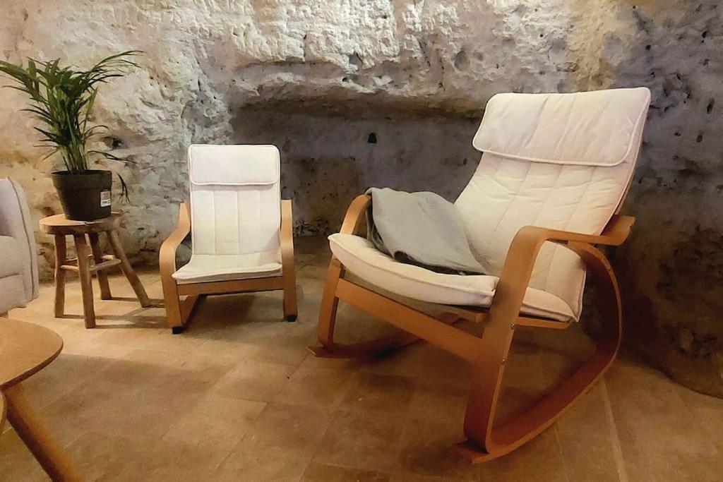 Troglo Entre Caves Et Chateaux Montlouis-sur-Loire Esterno foto