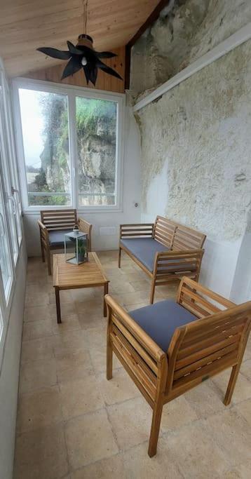 Troglo Entre Caves Et Chateaux Montlouis-sur-Loire Esterno foto