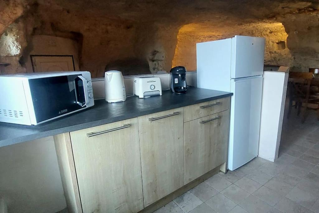 Troglo Entre Caves Et Chateaux Montlouis-sur-Loire Esterno foto