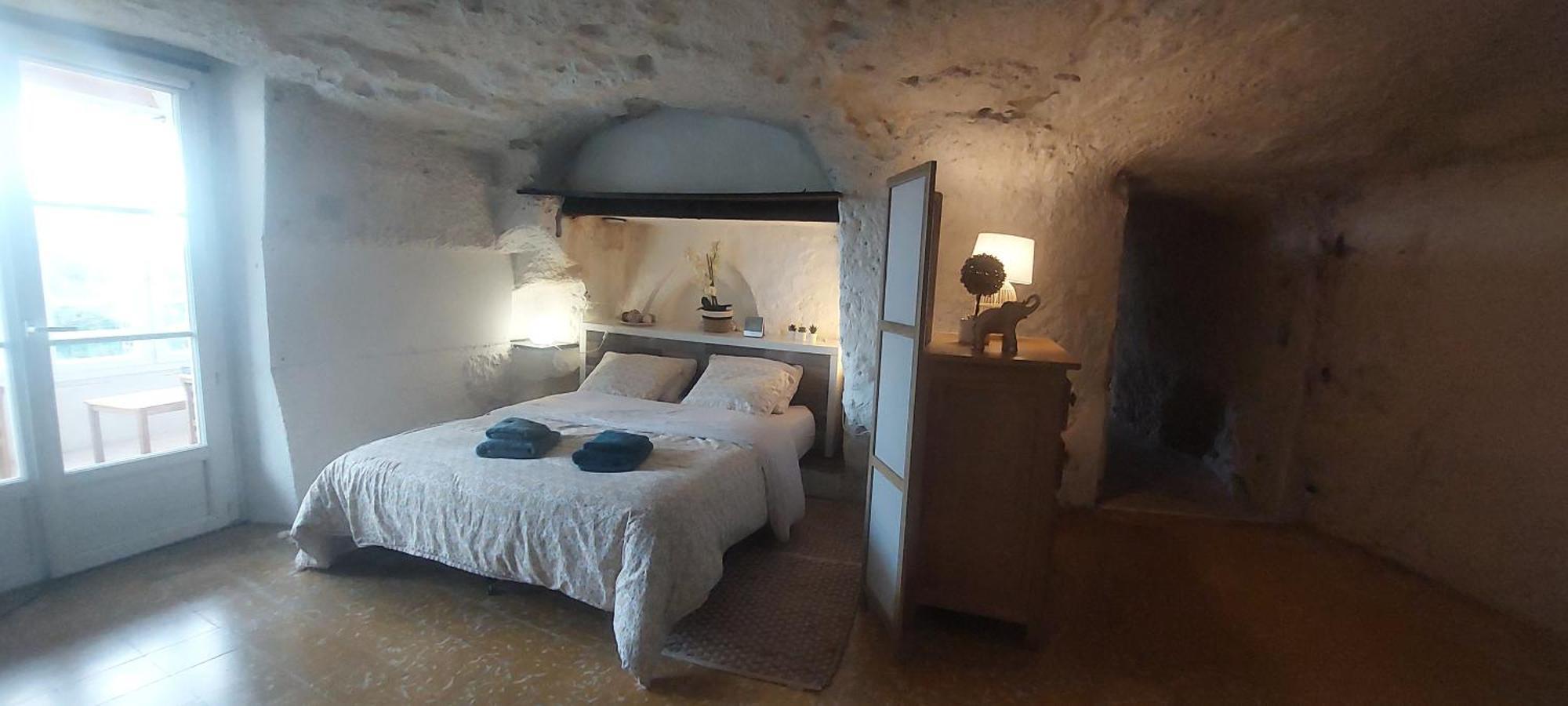 Troglo Entre Caves Et Chateaux Montlouis-sur-Loire Esterno foto